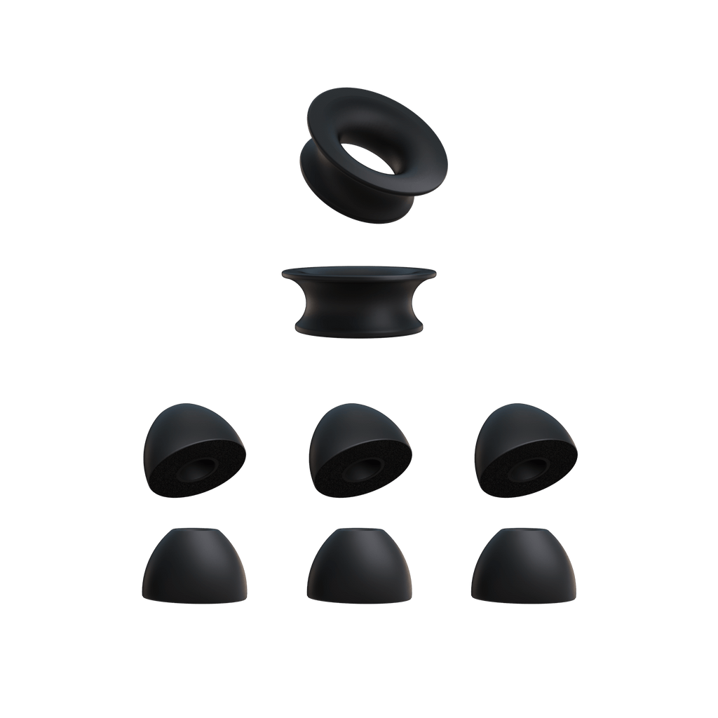Foam Ear tips + Loop Mute